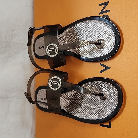 NWOT Juicy Couture Jelly Sandals - Picture 1 of 12